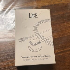 Computer Power Switch Button - White